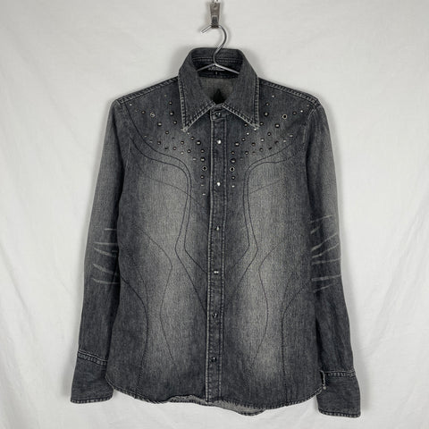 5351 Pour Les Hommes Denim Shirt With Studs