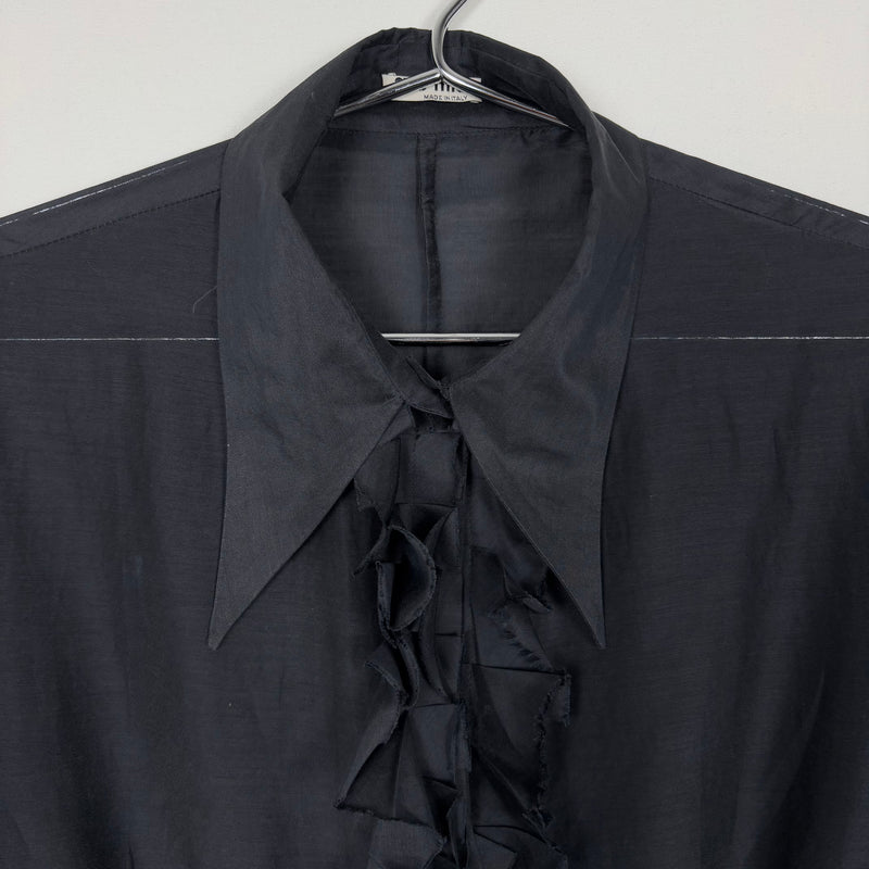 00s Miu Miu Ruffle Blouse