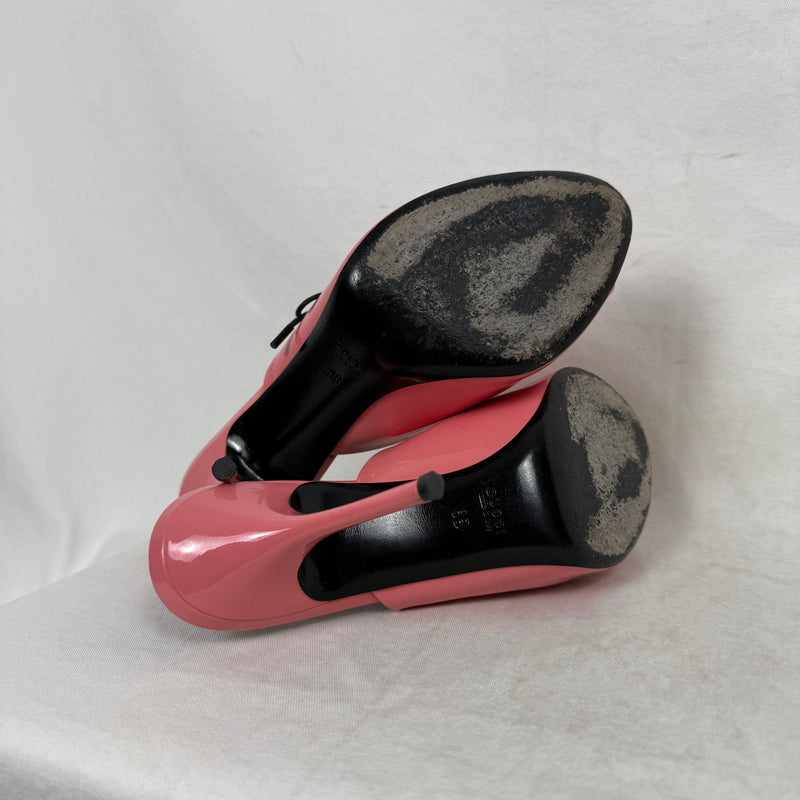 SS08 Gucci Patent Leather Mules