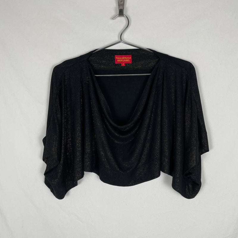 Vivienne Westwood Red Label Glitter Poncho