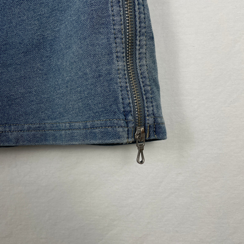 G.O.A Denim Zip Skirt