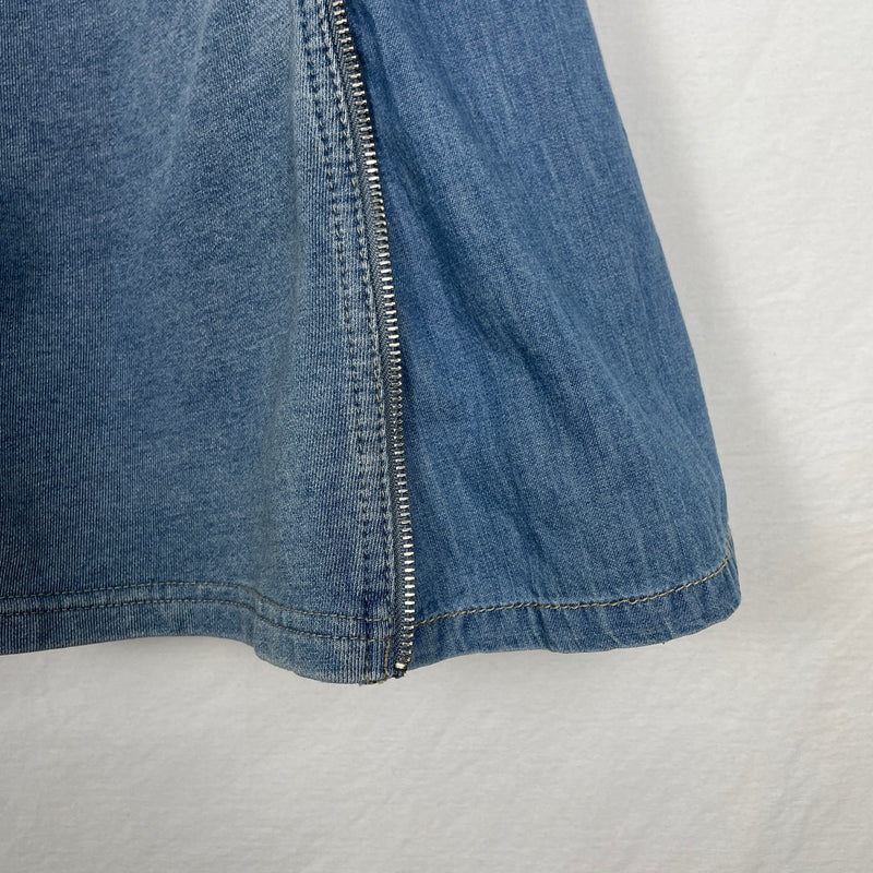 G.O.A Denim Zip Skirt