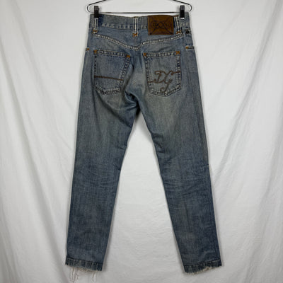 00s Dolce&Gabbana Distressed Tapered Jeans