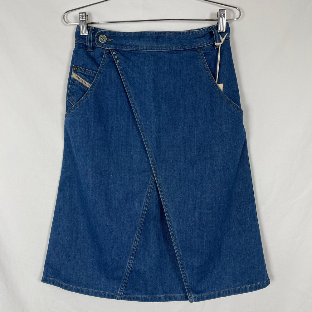 Diesel Denim Wrap Skirt