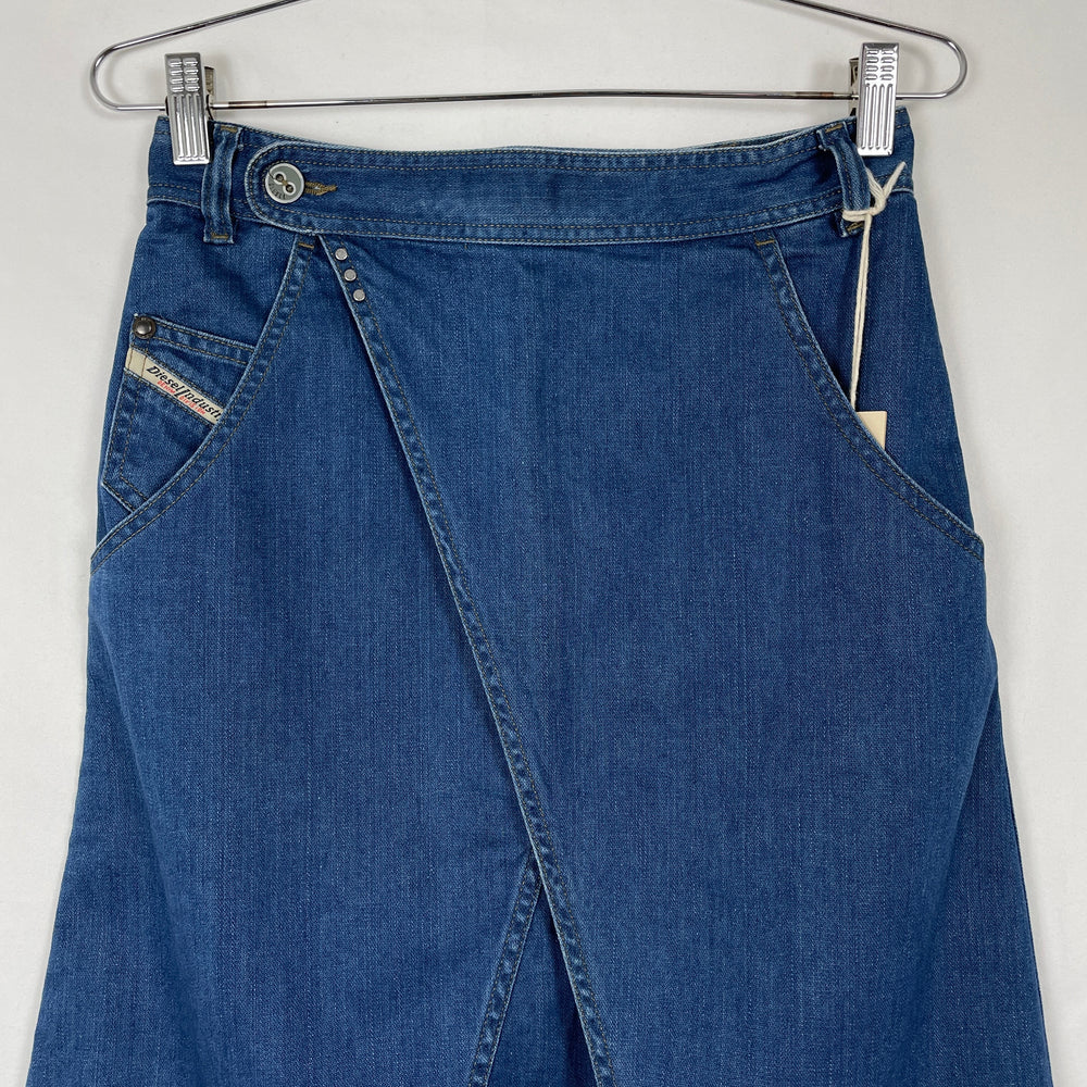 Diesel Denim Wrap Skirt