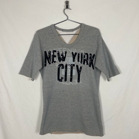 FrancisT_Mor.K.S."New York City" Sequin T-Shirt