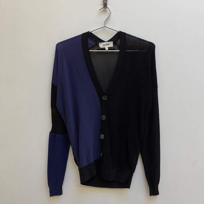 Jean Paul Gaultier Blocked Knit Cardigan