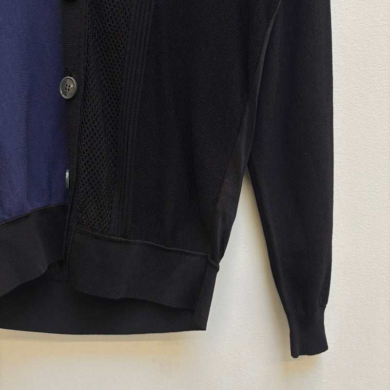 Jean Paul Gaultier Blocked Knit Cardigan