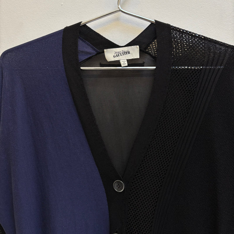 Jean Paul Gaultier Blocked Knit Cardigan