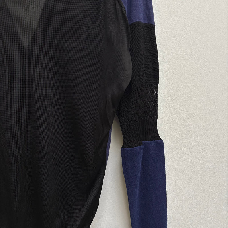 Jean Paul Gaultier Blocked Knit Cardigan