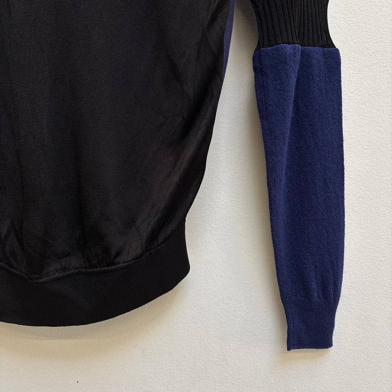 Jean Paul Gaultier Blocked Knit Cardigan