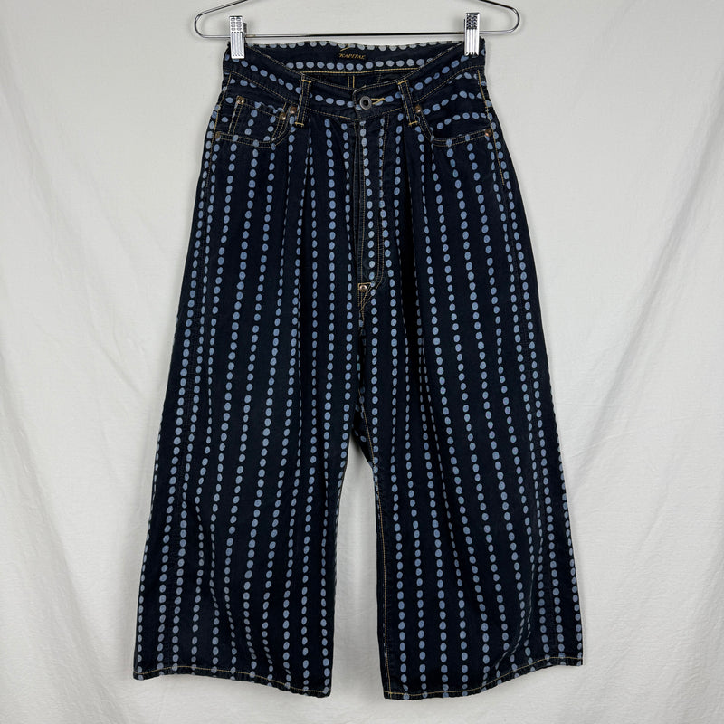 Kapital Spotted Wide Leg Trousers