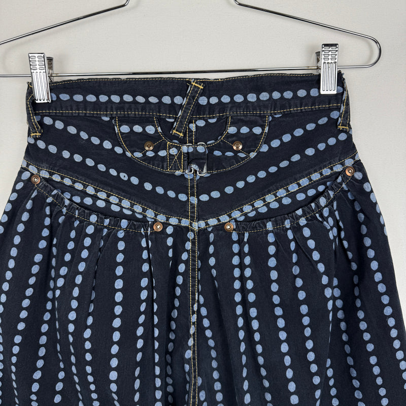 Kapital Spotted Wide Leg Trousers