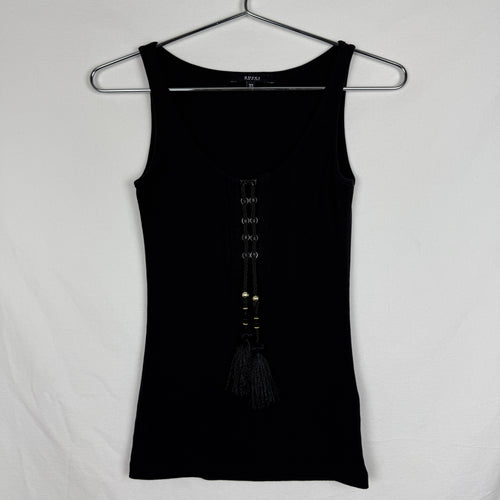 SS09 Gucci by Frida Giannini Tassel Tank Top