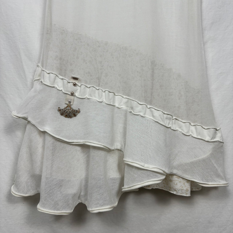 00s Elisa Cavaletti Maxi Skirt