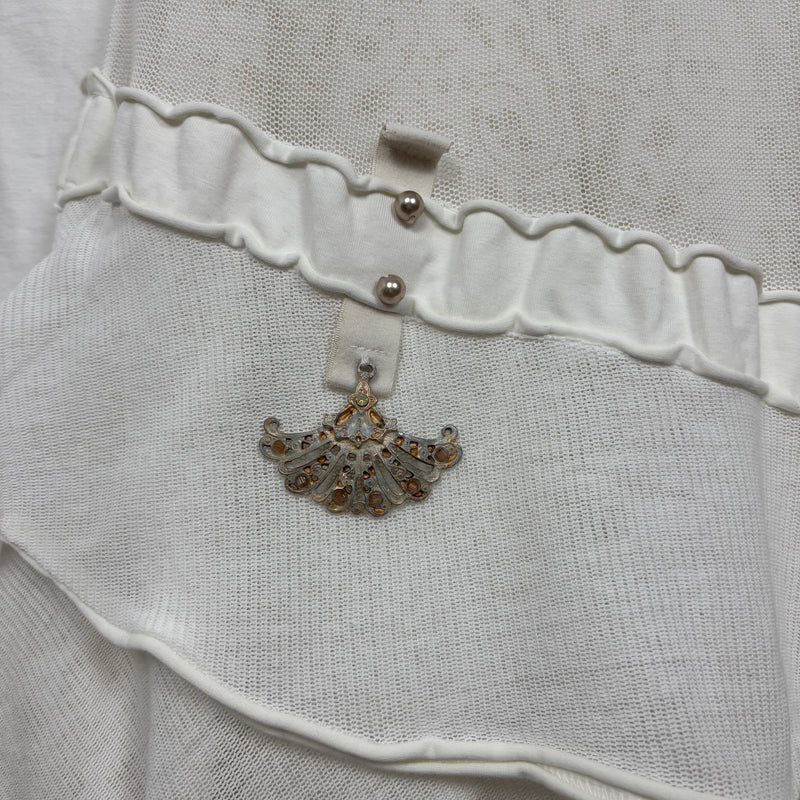 00s Elisa Cavaletti Maxi Skirt