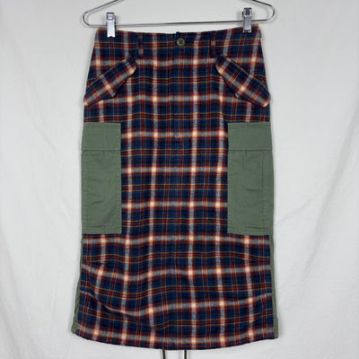 FW11 Junya Watanabe Man Fabric Switching Skirt
