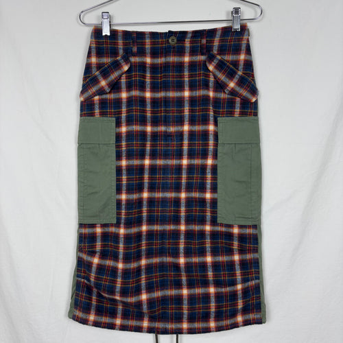 FW11 Junya Watanabe Man Fabric Switching Skirt