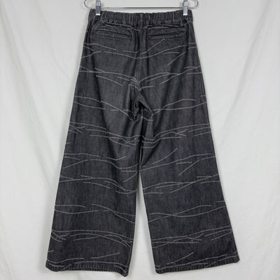 Issey Miyake Plantation Distress Denim Trousers