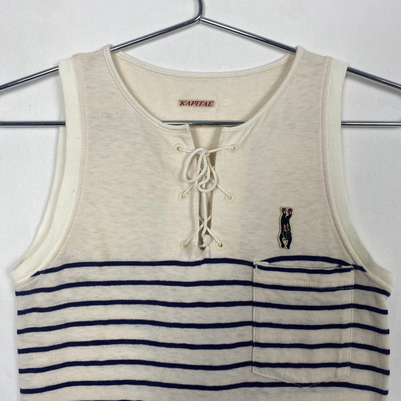 Kapital Striped Sailor Tank Top