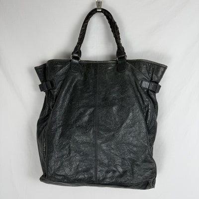 Balenciaga Hexagon Leather Tote Bag