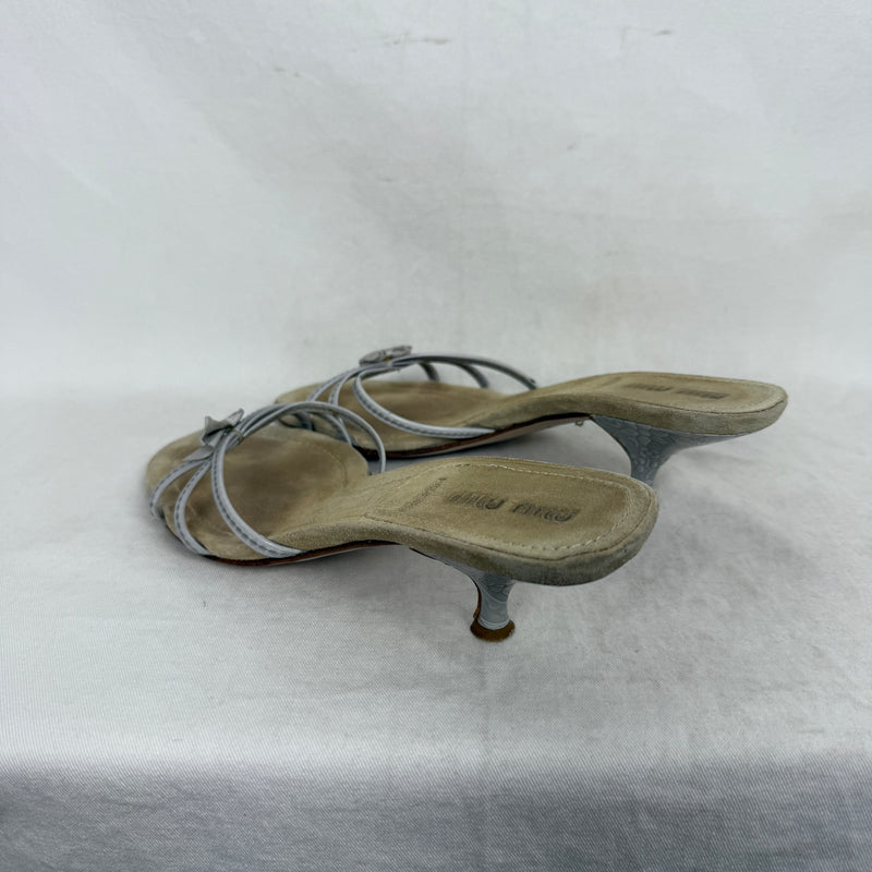 00s Miu Miu Bow Kitten Heels