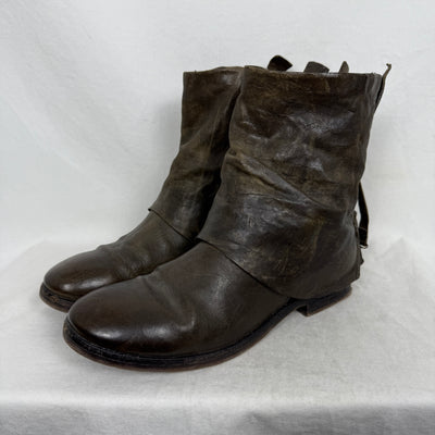 A.S.98 Layered Zipper Boot