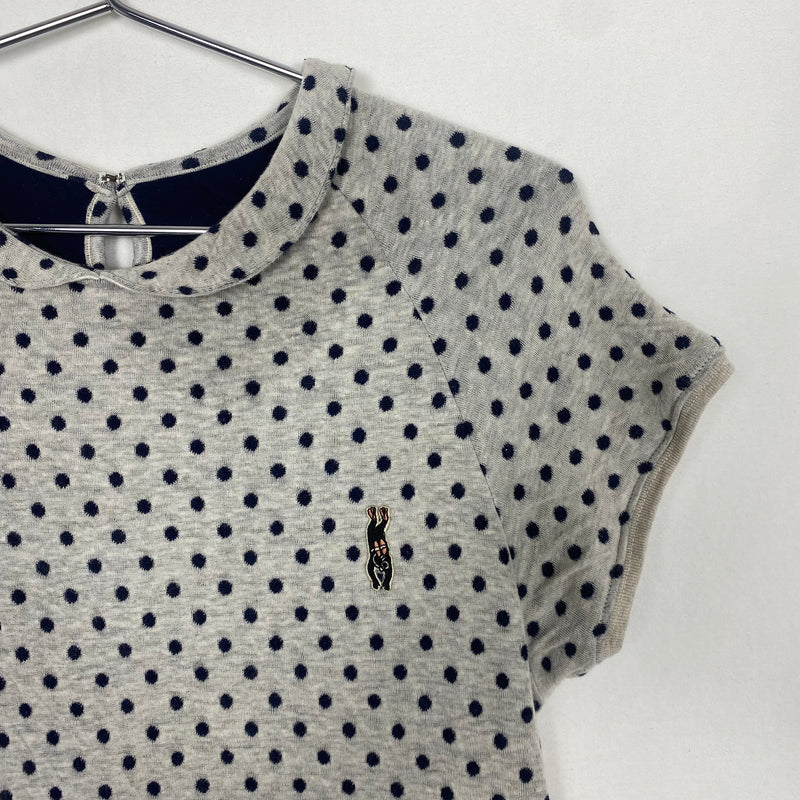 Kapital Swimmer Polka Dot Polo T-Shirt