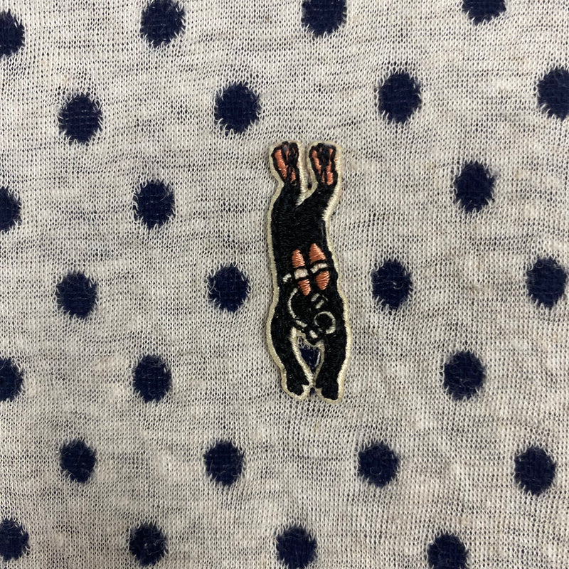 Kapital Swimmer Polka Dot Polo T-Shirt