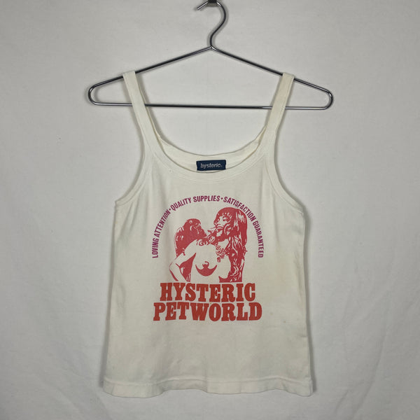 90s Hysteric Glamour Petworld Graphic Tank Top