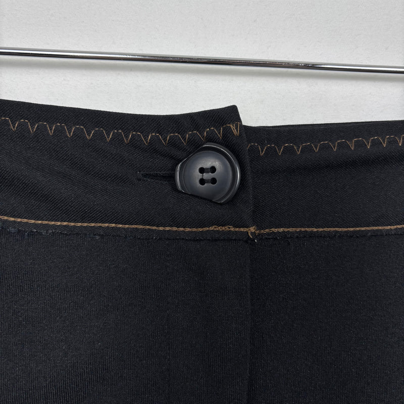 90s Marithe Francois & Girbaud Hem Frill Mini Skirt