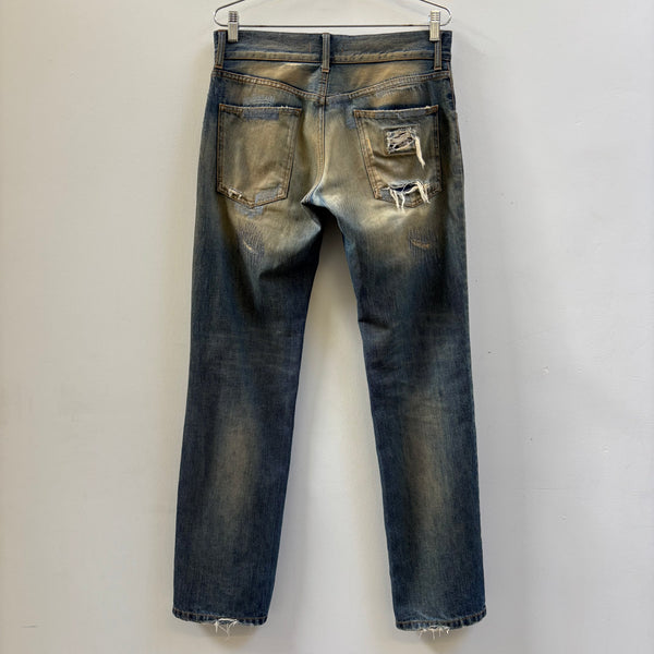 00s Dolce & Gabbana Dirt Wash Distressed Jeans