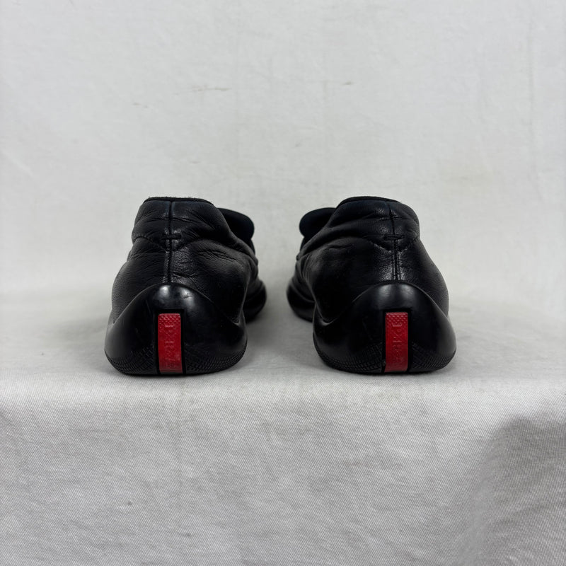 00s Prada Leather Loafers