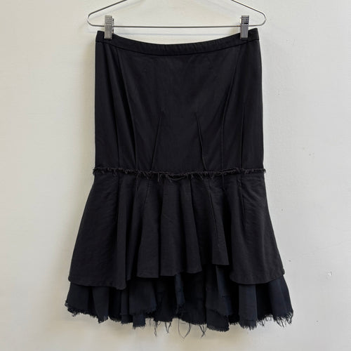 Enchantment...? Layered Frill Midi Skirt