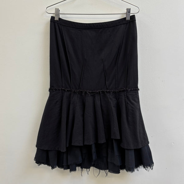 Enchantment...? Layered Frill Midi Skirt