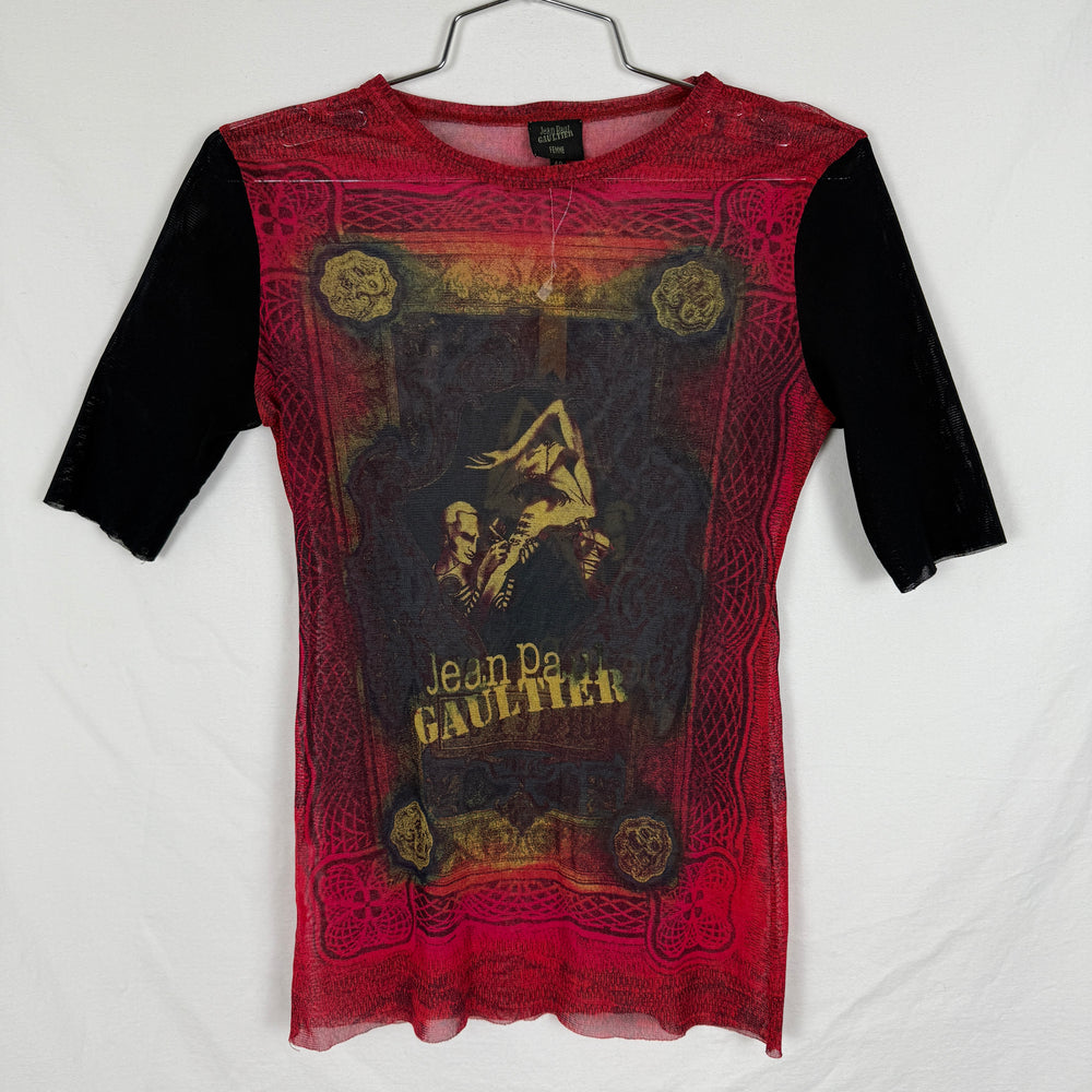 Jean Paul Gaultier Femme Micro Mesh T-shirt