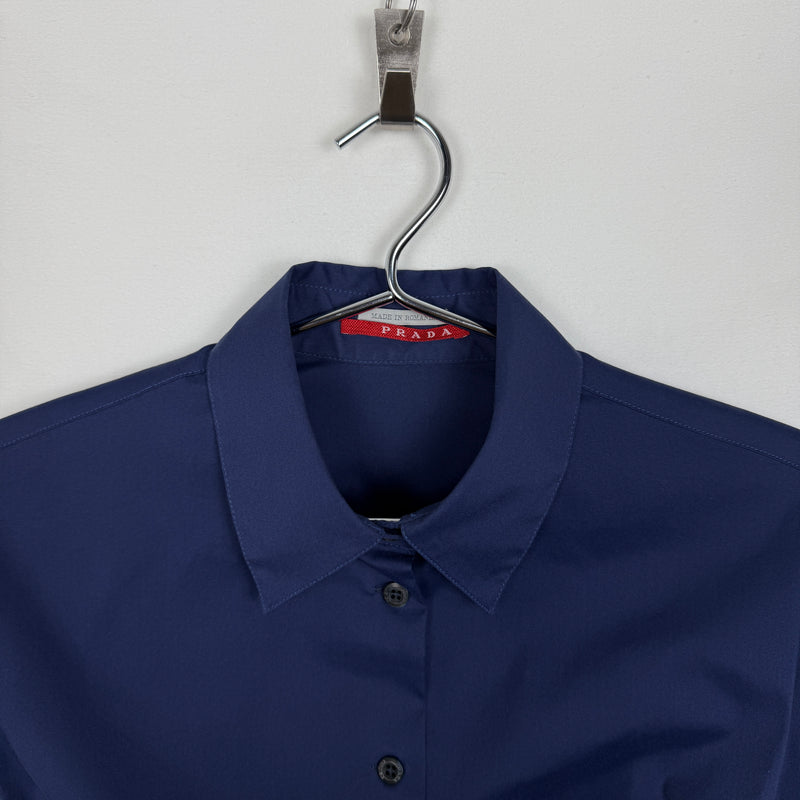SS07 Prada Darted Button Up Shirt