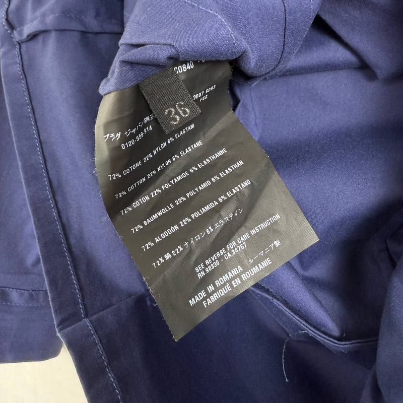 SS07 Prada Darted Button Up Shirt
