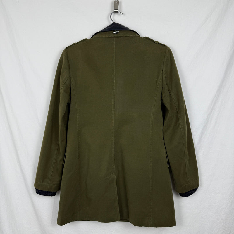 00s Miu Miu Double Layered Military Top Coat