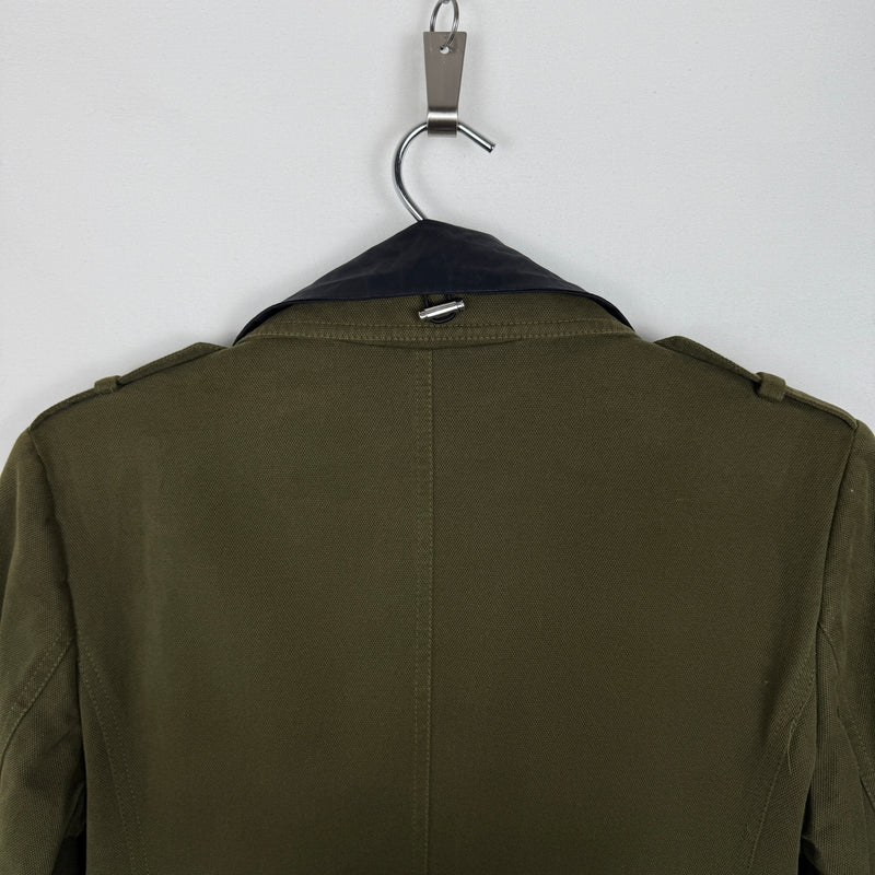 00s Miu Miu Double Layered Military Top Coat