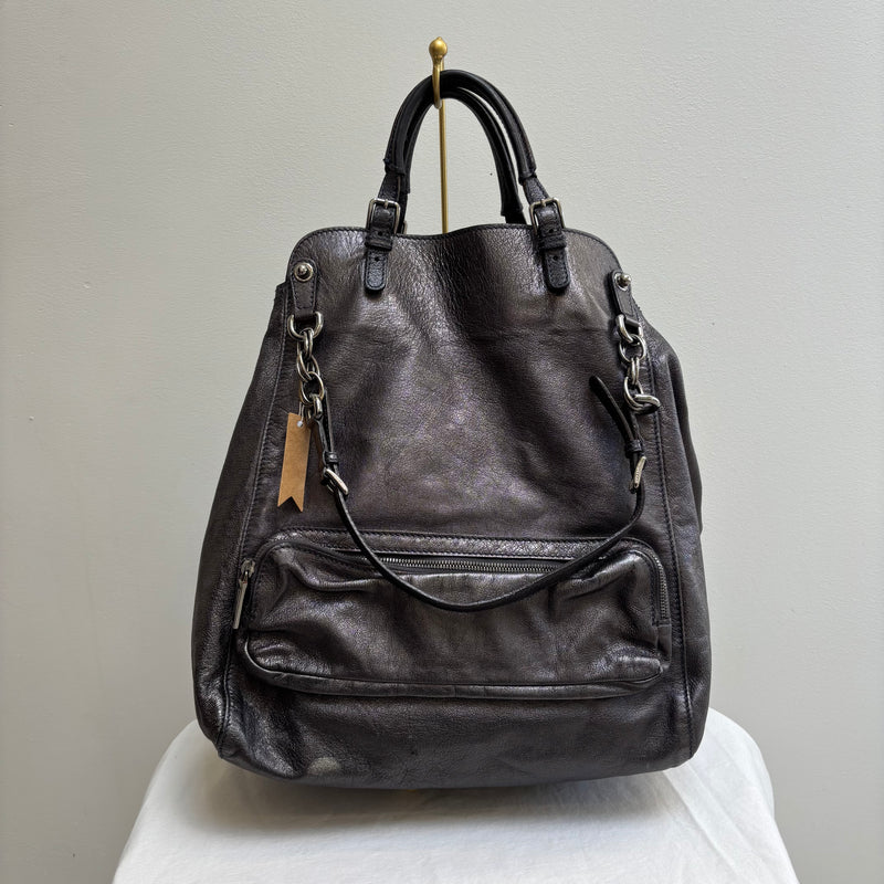 Dolce & Gabbana Miss Pocket Leather Tote Bag
