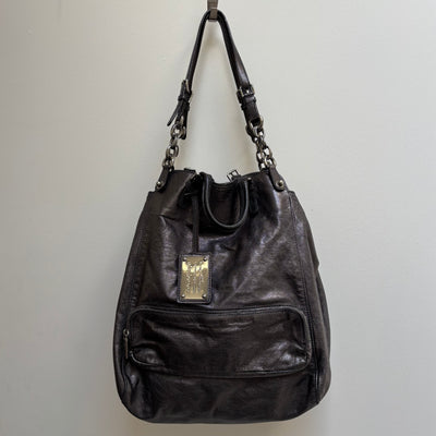 Dolce & Gabbana Miss Pocket Leather Tote Bag