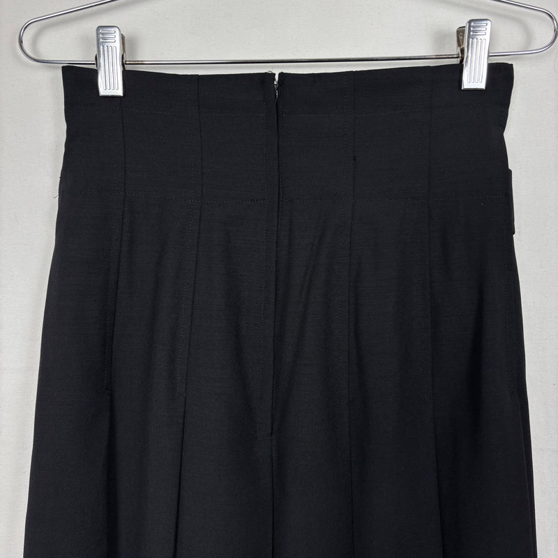 90s Comme Des Garçons High Waisted Pleated Skirt