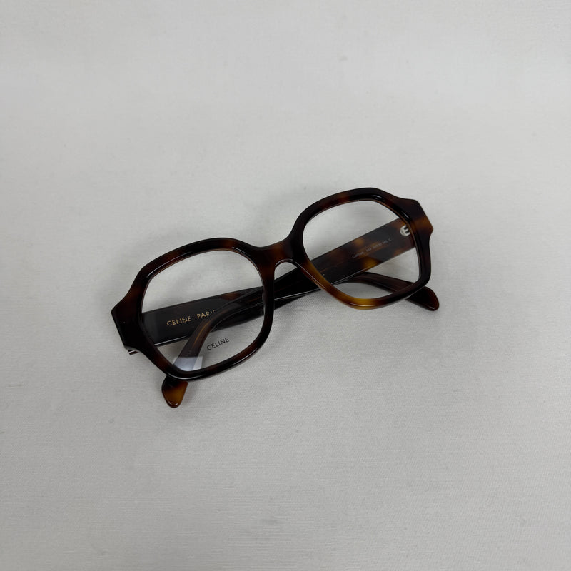 Celine Oversized Optical Glasses (tortoise shell)