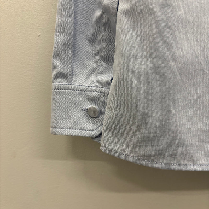 Gucci Snakeskin Collar Button Up Shirt