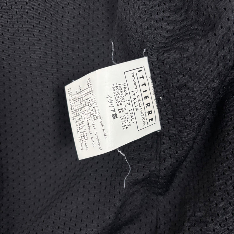 00s Costume National Striped Short Sleeve Blouse