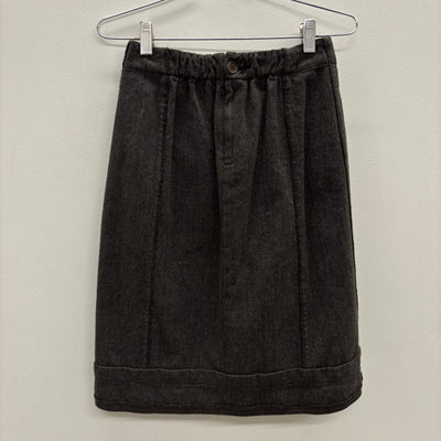 90s Cabane De Zucca Wool Midi Skirt