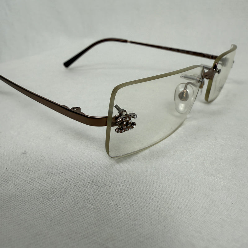 00s Chanel Frameless Optical Glasses