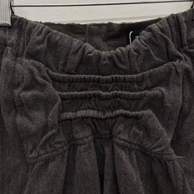 90s Cabane De Zucca Wool Midi Skirt