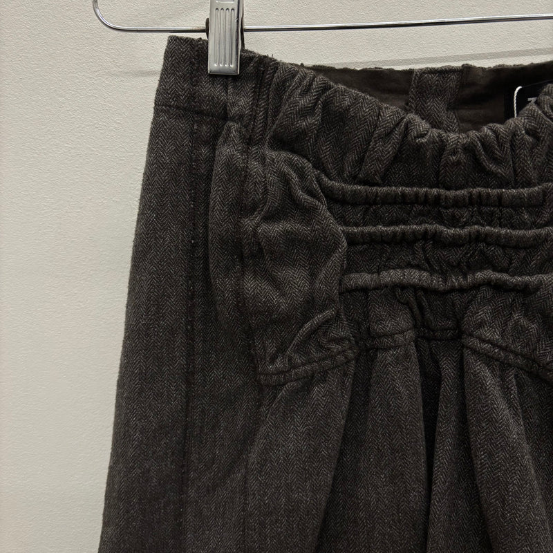 90s Cabane De Zucca Wool Midi Skirt